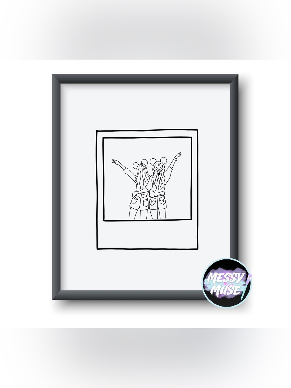 8.5x11 Wall Art Print | Handmade Home Decor | Ready to Frame Art Print